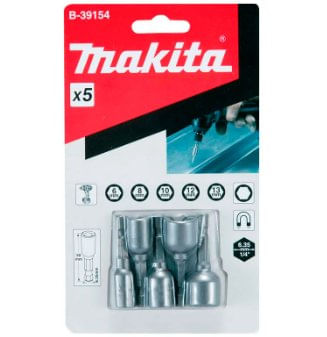 Soquete Magnetica Kit 5 pçs - Makita