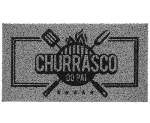Tapete Vinil Super Print Churrasco do Pai com 40x75cm - Kapazi.