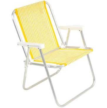Cadeira Dobrável Alta Alumínio 25500 - Bel Fix