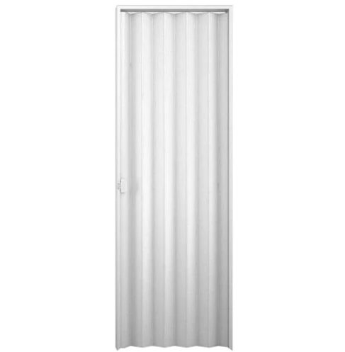 Porta PVC Sanfonada 90cm Branco - Fortlev.