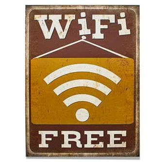 Quadro Decor 30x40cm Wifi Free HD 49129 - Home Decor.