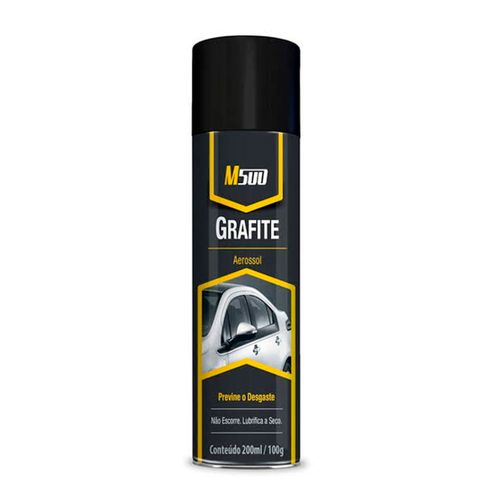 Tinta Spray M500 Grafite 200ml/100g - Baston.