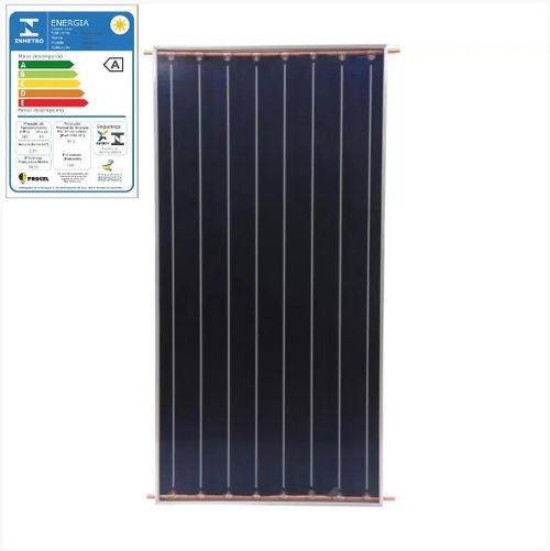 Coletor Solar BLACK TECH 1x2m - Rinnai.