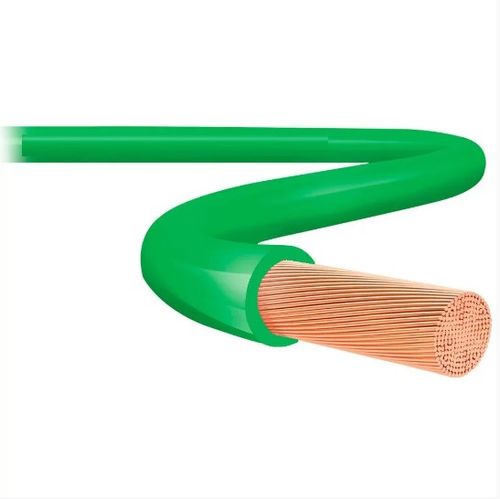 Cabo Flexível 4mm Verde Blister - Cobrecom.