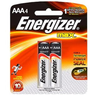 Pilha AAA2 Alcalina MAX Energizer C/2Un - Energizer.