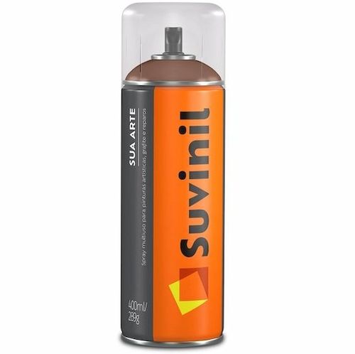 Tinta Spray Multiuso Sua Arte Brilhante Amarelo 400ml - Suvinil.