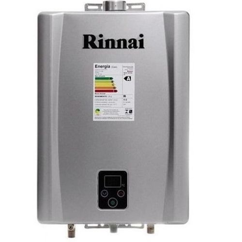 Aquecedor a Gás E17 REUE170FEHG GN Prata - Rinnai.