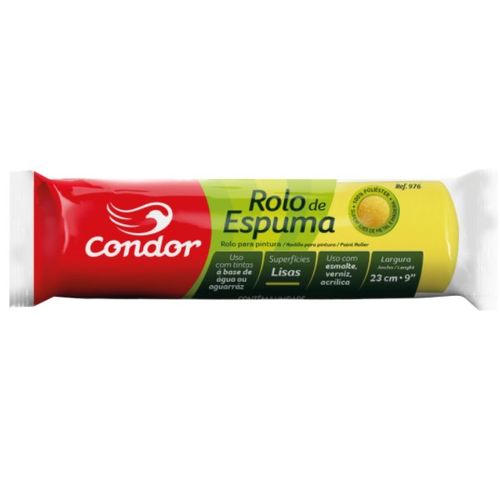 Rolo de Espuma sem Suporte 23cm 976 - Condor.