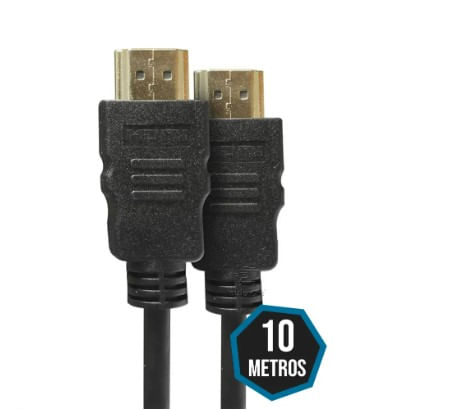 Cabo HDMI 10 Metros 2.0 4K UHD 3D CAHD-2010 - PRO Eletronic.