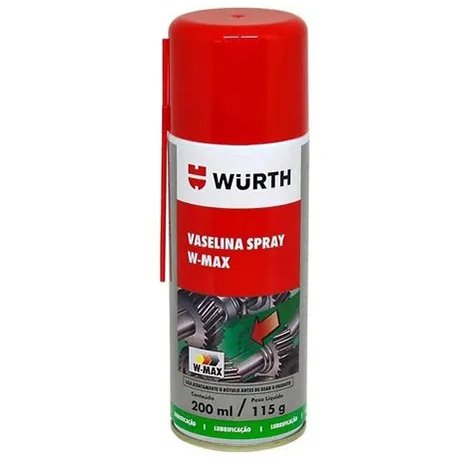 Vaselina em Spray W-MAX 200ml - Wurth.