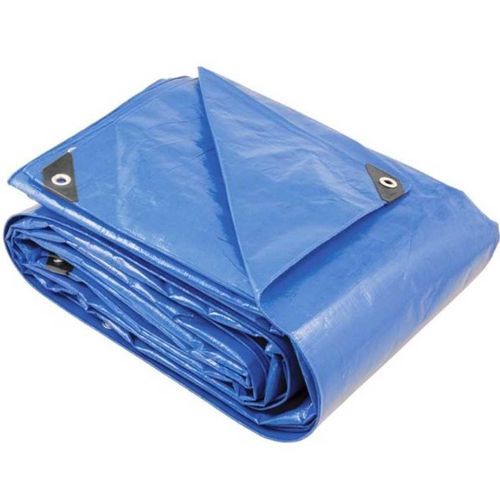 Lona Plus Reforçada de Polietileno Azul 6 m x 6 m, -Vonder