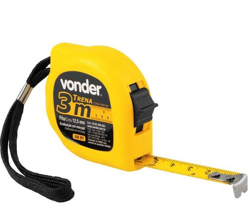 Trena Aço 3M - Vonder.