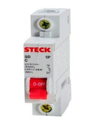 Disjuntor Monopolar de 16a Curva C 3KA  SDD61C16 – Steck.