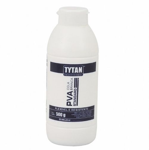 Cola Pva Standard Branca 500g - Tytan.