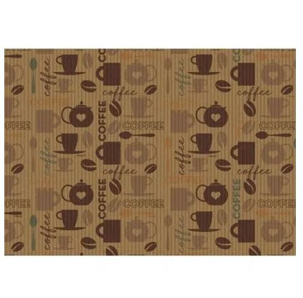 Tapete Antiderrapante Tropical Coffee 2.0 43x65cm - Kapazi.