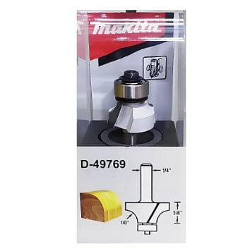 Fresa De Borda 3/4 Haste 1/4 D-49769 Makita.