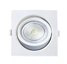 Spot Embutir Quadrado Alltop Led PAR30 10W 6500K Branco - Taschibra.