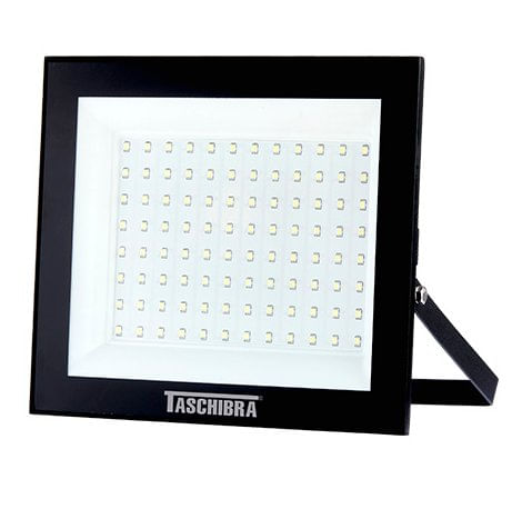 Refletor LED 100W 6500K Preto - Taschibra.