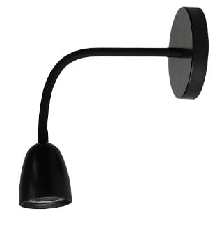 Arandela Led Direct Articulável 4W 6500K Preto - Taschibra.