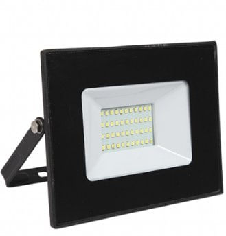 Refletor LED 50W Slim Verde - TAschibra.