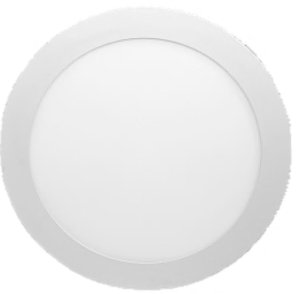 PAINEL LED 12W LYS REDONDO EMBUTIR 3000K - Taschibra.