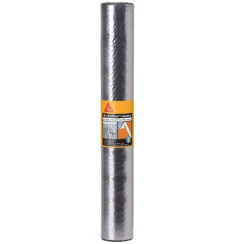 Fita Manta Asfáltica Alumínio Multiuso 1mx10mx0,6mm - Sika.
