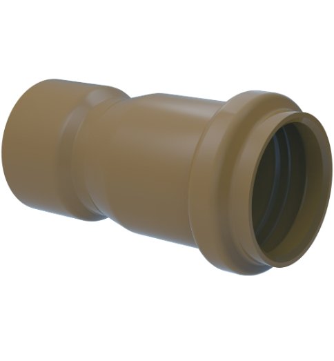 Luva de Correr PVC JE PBA DN100/ DE 110mm - Tigre.