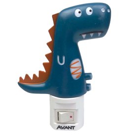 Luminária Luz Noturna Dino 1W 3000K Bivolt - Avant.