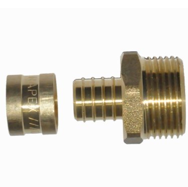 Conexão Fixo Macho Pex Monocamada 16mmx1/2' - Astra.