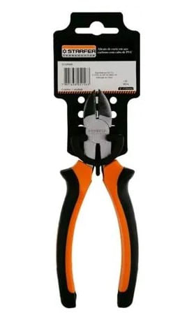 Alicate Corte Diagonal Cabo PVC 6"" - Barzel