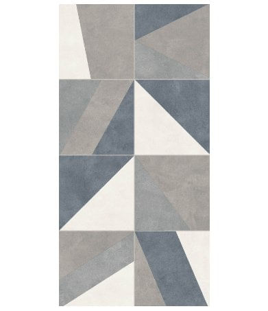 Porcelanato 30x60 Blue Abstrato Mix Mate Retificado cx2,04m² - Cecrisa.