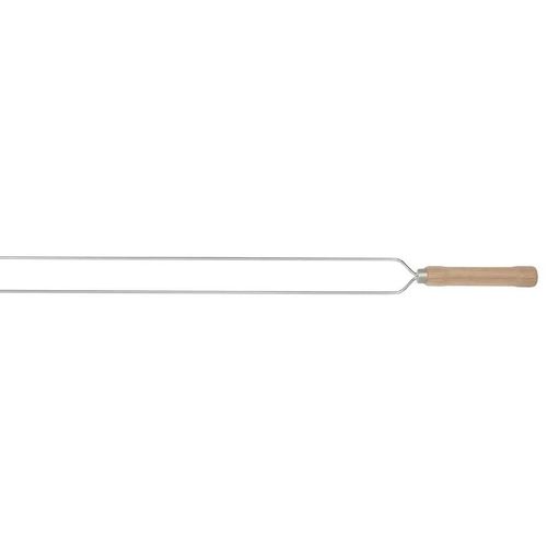 Espeto Duplo para Churrasco 65cm  003207 - Mor.