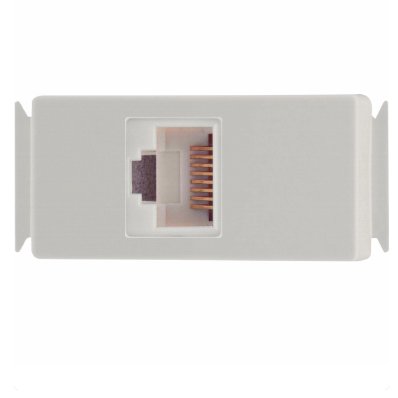 Módulo para Tomada para Transmissão de Dados RJ45 cat. 6 Aria Branco - Tramontina.