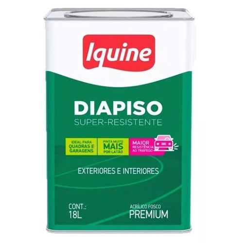 Tinta Acrílica Premium Diapiso Super Resistente Cerâmica 18 Litros - Iquine.