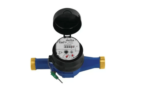 Hidrômetro Multijato Medidor de Água DN15 1/2" - Fae.