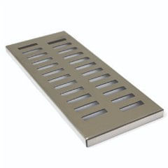 Grelha Linear 10x25 sem Caixilho - Reis Inox.