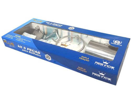 Kit 5 Peças em Inox Plus - Reis Inox.