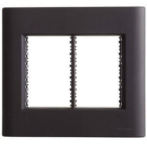 Encontraproduto.com.br - Placa 6 Posto 4x4 Giz Soft Touch Com Suporte Preto - Tramontia.