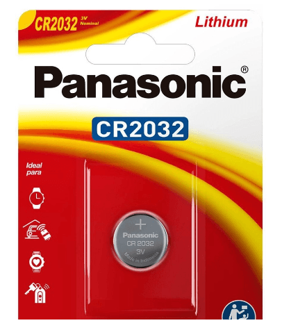 BATERIA DE LITHIUM 3V COM 1 CR2032/1B100 - Panasonic.