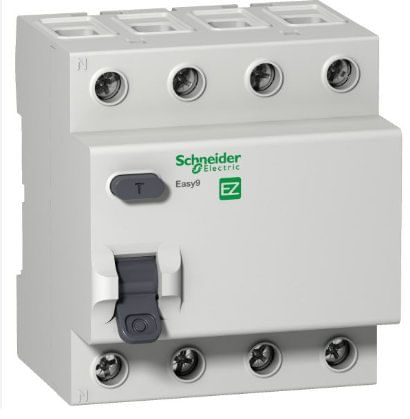 Disjuntor DiferenciaL Easy9 4P 40A tipo AC EZ9R33440 - Schneider.