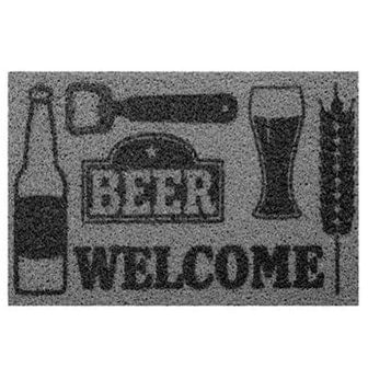 Capacho Vinil Super Beer Love 40x60cm - Kapazi.