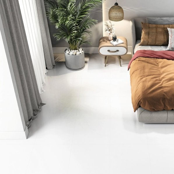 Piso Riviera Branco 68x68cm Mate Bold cx 2,79m² - Arielle.