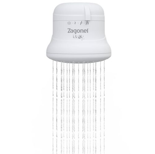 Ducha Idea Plus 4T 4400W 220V Branco c/ Cano - Zagonel.