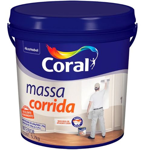 Massa Corrida Galão 5,7kg -  Coral.