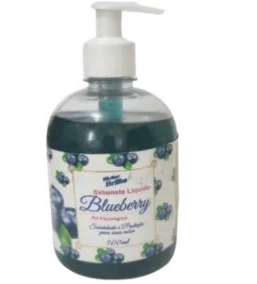 Sabão Liquido Blueberry 500ml - Melhor Brilho.