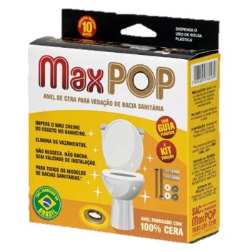 Anel De Vedação Maxpop Com Guia E Kit Fixação - MaxSeal.