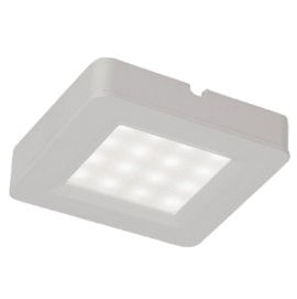 Spot Led Sobrepor Slim Quadrado 2W 6500K Branco Bivolt - Luminatti.