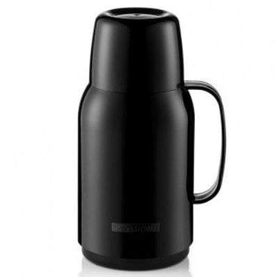 Garrafa Térmica Plástico Gostar 750ML Preto - Sanremo.