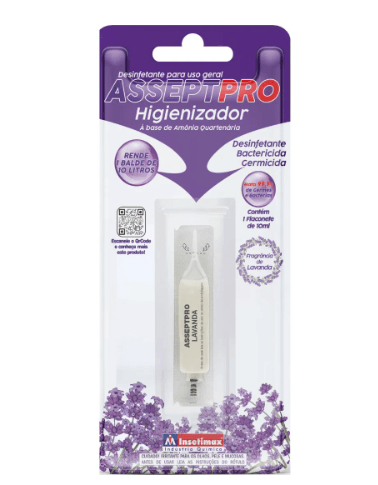 Higienizador AsseptPRO Lavanda 5 ml - Insetimax