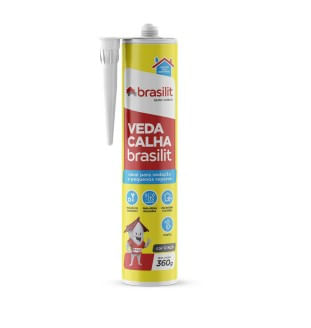 Veda Calha Cinza 400g - Brasilit